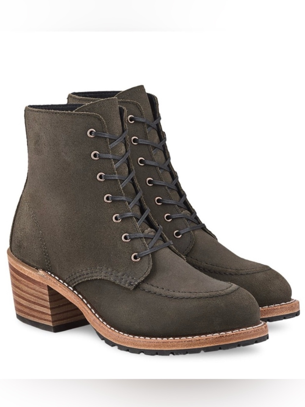 Red Wing Shoes - Clara Heritage Boot 3408 in Pewter Acampo RETIRED COLOR
